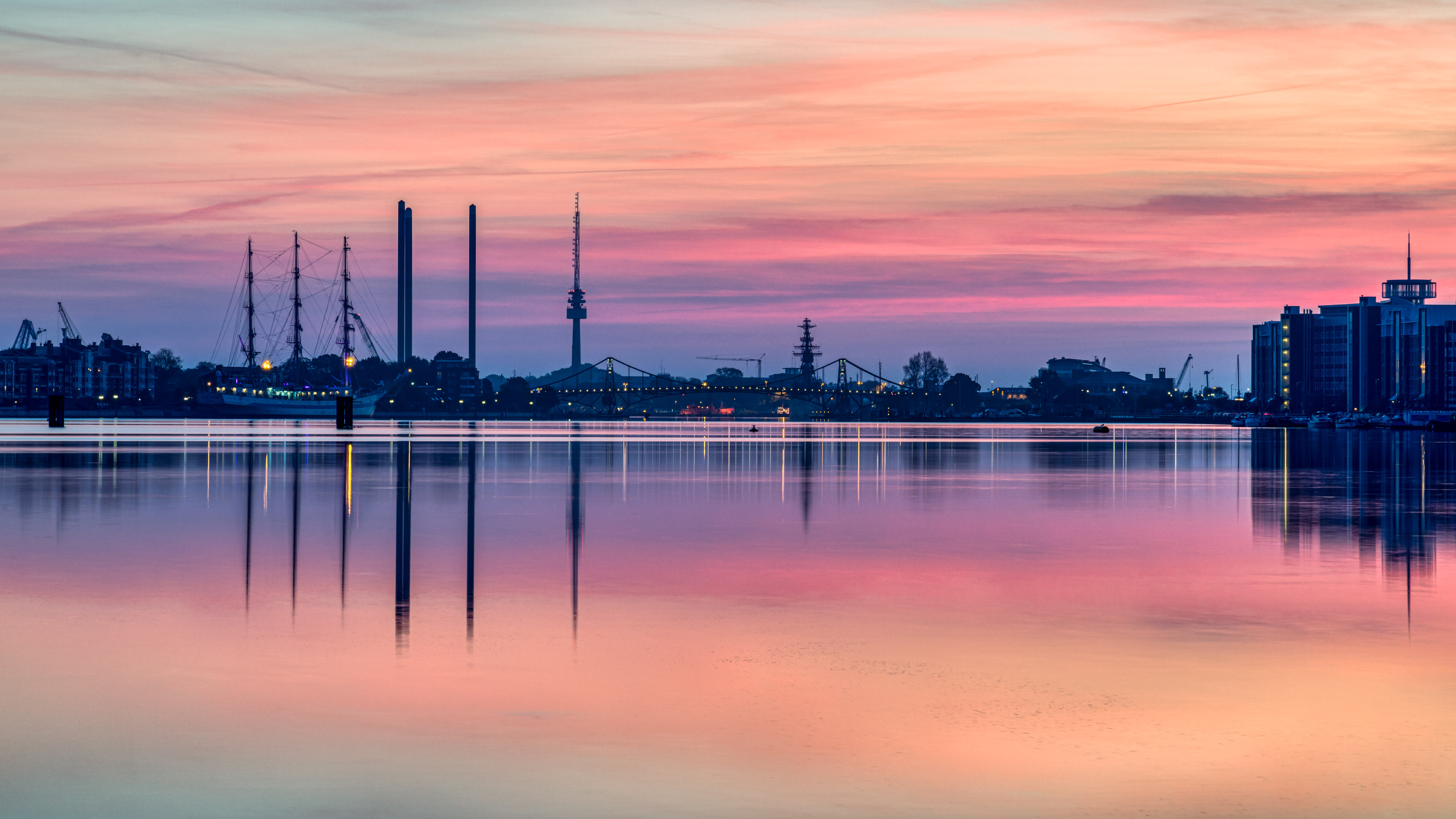 Großer Hafen Wilhelmshaven vom 15.10.2019