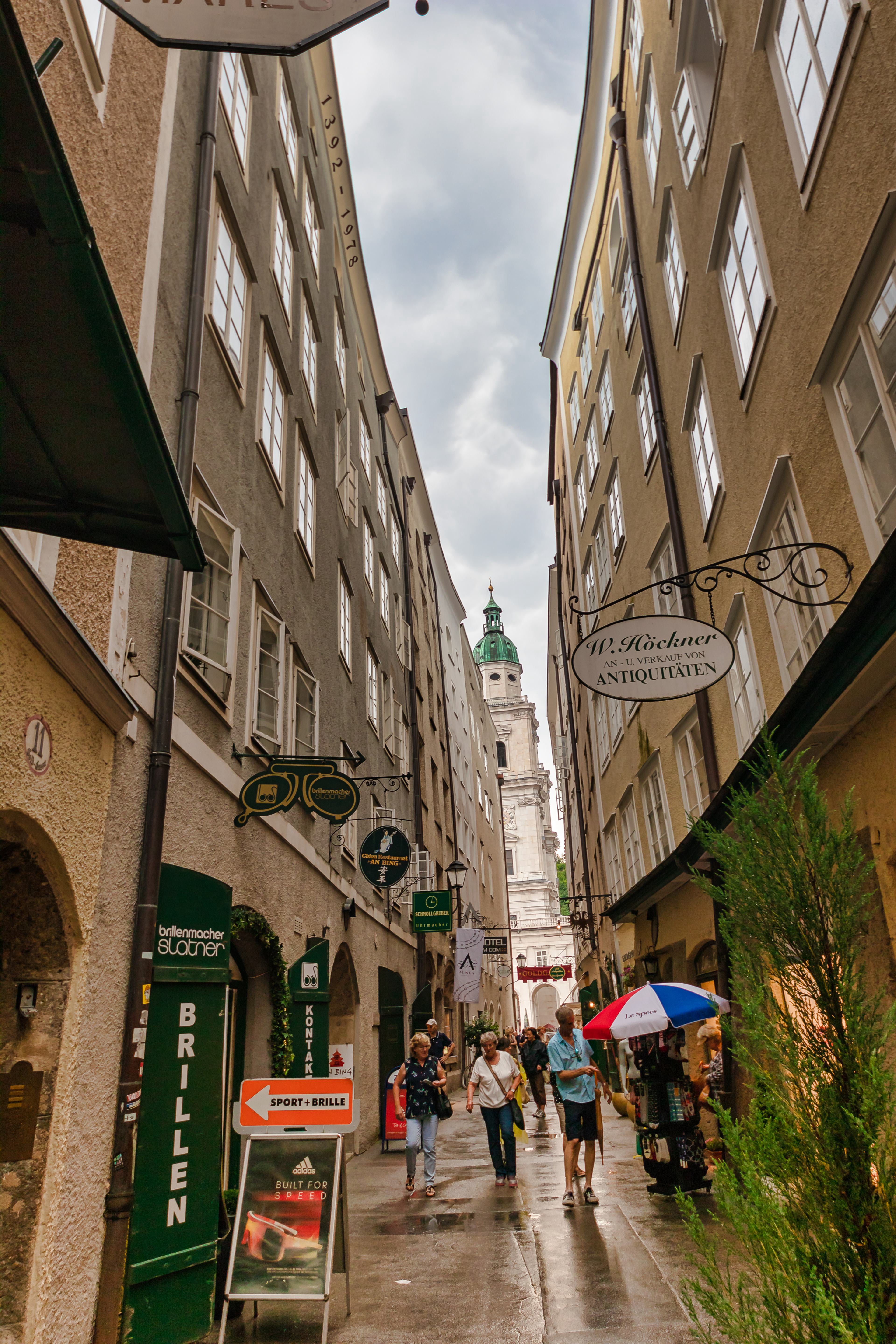 Salzburg nach dem Gewitter
