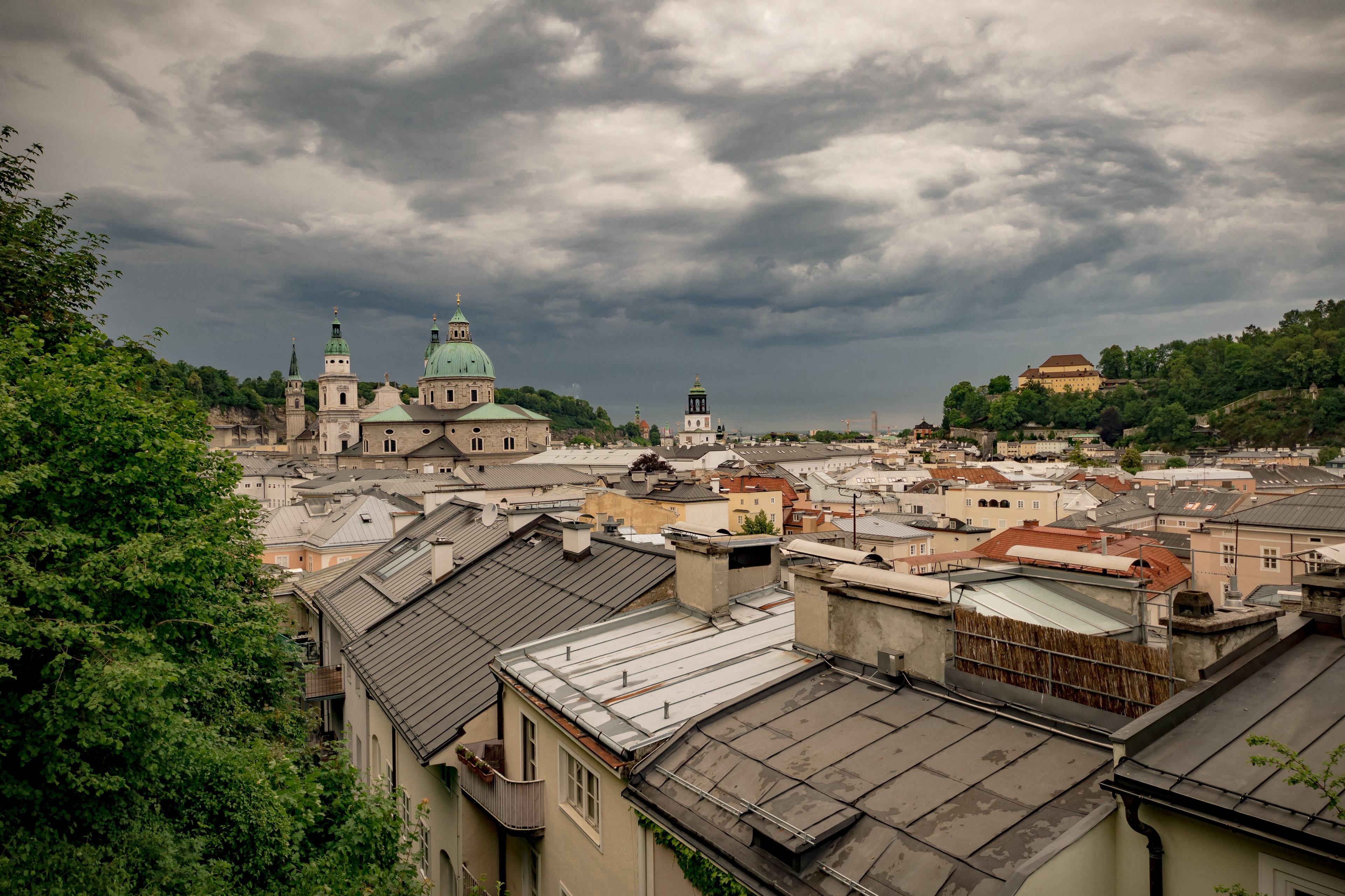 Salzburg nach dem Gewitter